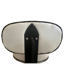 Καρέκλα Εργασίας ArteLibre FIRMEZA Λευκό/Χρώμιο PU/Μέταλλο 47x47x67/78cm