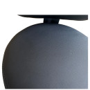 Καρέκλα Εργασίας ArteLibre FIRMEZA Μαύρο/Χρώμιο PU/Μέταλλο 47x47x67/78cm