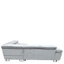 Καναπές Γωνιακός ArteLibre LUZANO Γκρι Ανοιχτό Ύφασμα/MDF 277x203x100cm