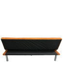 Καναπές Κρεβάτι ArteLibre ELVORE Κεχριμπάρι Ύφασμα/Ξύλο 190x83x74cm