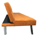 Καναπές Κρεβάτι ArteLibre ELVORE Κεχριμπάρι Ύφασμα/Ξύλο 190x83x74cm