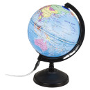 Φωτιστικό Επιτραπέζιο LED Υδρόγειος Με Καλώδιο USB Πλαστικό 11.5cm
