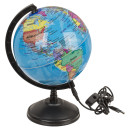 Φωτιστικό Επιτραπέζιο LED Υδρόγειος Με Καλώδιο USB Πλαστικό 11.5cm