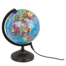 Φωτιστικό Επιτραπέζιο LED Υδρόγειος Με Καλώδιο USB Πλαστικό 11.5cm