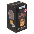 Φωτιστικό Επιτραπέζιο LED Λάμπα Πυρακτώσεως Με Κείμενο ‘Love’ Επαναφορτιζόμενο 12x7cm