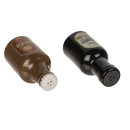 Σετ Δοχεία Αλατοπίπερο Μπουκάλι Κρασί Και Μπύρας Κεραμικό 4.5x4.5x6cm 2Τμχ