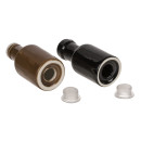 Σετ Δοχεία Αλατοπίπερο Μπουκάλι Κρασί Και Μπύρας Κεραμικό 4.5x4.5x6cm 2Τμχ