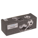 Αλατοπίπερο Παπούτσι Και Μπάλα Ποδοσφαίρου Με Μαγνήτη Δολομίτης 11.5x7.5x5cm Σετ 2Τμχ