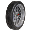 Ρολόι Τοίχου Ρόδα Αυτοκινήτου Με 16 LED Πλαστικό Φ35cm