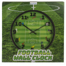 Ρολόι Τοίχου Ποδόσφαιρο Πράσινο Πλαστικό Φ30cm