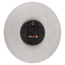 Ρολόι Τοίχου Κορμός Δέντρου Καφέ Πλαστικό 27x30x4cm