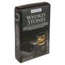 Πέτρες Ψύξης Για Ουίσκι Σε Βελούδινη Θήκη Σετ 6Τμχ