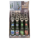 Ανοιχτήρι Μπουκαλίων Με Μαγνήτη Σε Σχήμα Μπουκαλιού Μπύρας Μέταλλο/Πλαστικό 21cm Σε 5 Σχέδια