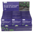 Αυτοκόλλητα Τοίχου Που Φωσφορίζουν Αστέρια Και Πλανήτες Σετ 15Τμχ Σε 3 Σχέδια