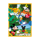 Clementoni Παιδικό Παζλ Maxi Super Color Disney Mickey Club House 60 τμχ
