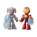 Hasbro Iron man & his Awesome Friends: Figures - Iron man Ultron Clash Pack (G1995)