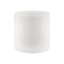 Φανάρι ArteLibre Με Διακόσμηση Καρδιά Λευκό Πορσελάνη 7cm