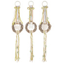 Διακοσμητικό Κρεμαστό ArteLibre Στεφάνι Πολύχρωμο Ύφασμα/Ξύλο 6x23x105cm Σε 3 Σχέδια