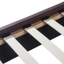 Κρεβάτι ArteLibre ARABIS Καφέ PU 220x160.5x120cm (Στρώμα 150x200cm)