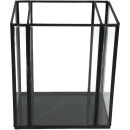 Κηροπήγιο ArteLibre Μαύρο Μέταλλο 18x13x21cm