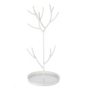 Μπιζουτιέρα Δέντρο ArteLibre Λευκό Μέταλλο 17x14x27cm
