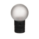 Μαγνήτης Με Στρογγυλή Λάμπα LED Με Θερμό Φως Πλαστικό 4.5cm Μπαταρίας