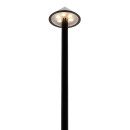 Επιτραπέζιο Φωτιστικό ArteLibre LED Φορητό ANGELINA Μαύρο Αλουμίνιο/Μέταλλο 10.5x10.5x30cm