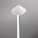 Επιτραπέζιο Φωτιστικό ArteLibre LED Φορητό ANGELINA Λευκό Αλουμίνιο 10.5x10.5x30cm