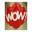 Κερί ArteLibre 'Wow!' Χρυσό 7.5x7.5x10cm