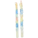 Κερί ArteLibre Πολύχρωμο 6x2.7x26cm Σετ 2Τμχ