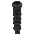 Κηροπήγιο ArteLibre Μαύρο Polyresin 8.5x8.5x24cm