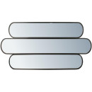 Καθρέπτης ArteLibre Μαύρο Μέταλλο 45.5x5x116cm