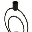 Κηροπήγιο ArteLibre Μαύρο Μέταλλο 11x8.5x14.5cm