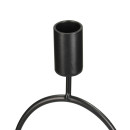 Κηροπήγιο ArteLibre Μαύρο Μέταλλο 11.8x8.2x29cm