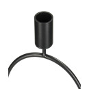 Κηροπήγιο ArteLibre Μαύρο Μέταλλο 13x8.5x36cm