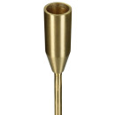 Κηροπήγιο ArteLibre Χρυσό Αλουμίνιο 11.5x11.5x43cm