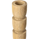 Κηροπήγιο ArteLibre Φυσικό Polyresin 8x8x30cm