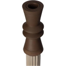 Κηροπήγιο ArteLibre Πολύχρωμο Polyresin 10x10x32cm