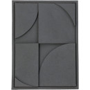 Διακοσμητικό Τοίχου ArteLibre Γκρι Polyresin 29.5x3.5x39.5cm