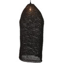 Καπέλο Φωτιστικού ArteLibre Μαύρο Χαρτί 35x35x80cm