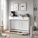 Κονσόλα - Κάλυμμα Καλοριφέρ Opelya Megapap Χρώμα Λευκό 130x31,4x100εκ.