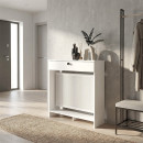 Κονσόλα - Κάλυμμα Καλοριφέρ Opelya Megapap Χρώμα Λευκό 90x31,4x100εκ.