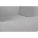 Πολυθρόνα ArteLibre AMARANTHUS Με Υποπόδιο Γκρι 98x70x77cm