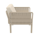 PORTOFINO LOUNGE ΠΟΛΥΘΡΟΝΑ TAUPE/ΜΑΞ. BEIGE(Σ2)ΠΟΛ/ΝΙΟΥ 90X80Χ69εκ.