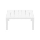 PORTOFINO LOUNGE ΤΡΑΠΕΖΙ WHITE 70X70X33εκ. ΠΟΛ/ΝΙΟΥ