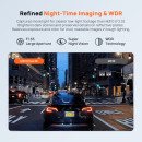 70mai M310 Plus 3k Dash cam - 3k Resolution 2880x1620p, 300mah