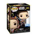 Funko Pop! Star Wars: the Force Awakens - rey (Retro) (Special Edition) #805 Bobble-Head Vinyl Figure