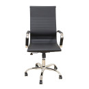 A9955 ΜΑΥΡΟ PU ΠΟΛΥΘΡΟΝΑ ΓΡΑΦΕΙΟΥ 54X62X44-104/53-113εκ.