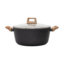 Estia Κατσαρολα Earth Αντικολλητικη Πρεσσαριστου Αλουμινιου 28cm 6.9lt