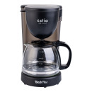 Estia Καφετιερα Φιλτρου Black Plus Πλαστικη 750w με Γυαλινη Κανατα 1.25lt